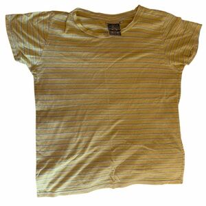 Jungmaven Yellow Striped Tee